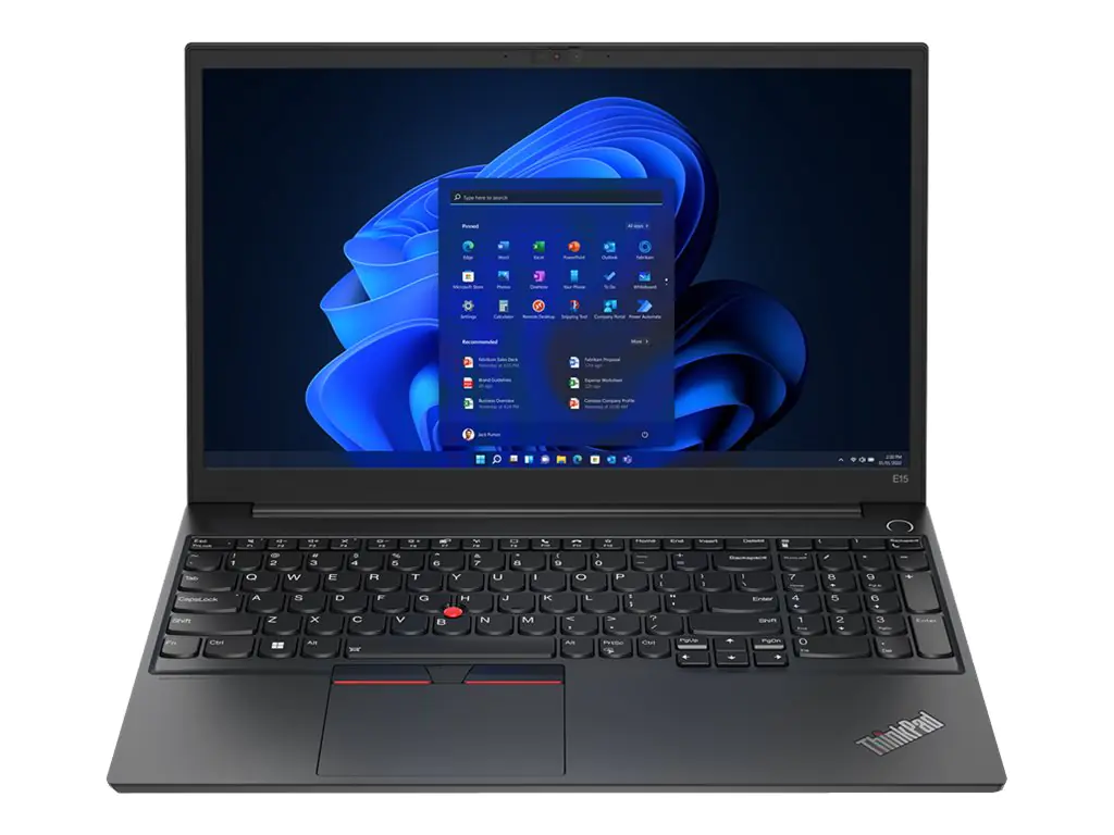 Lenovo ThinkPad E15 Gen 4 21ED - 180°-Scharnierdesign - AMD Ryzen 7 5825U / 2 GHz - Win 11 Pro - Radeon Graphics - 16 GB RAM - 1 TB SSD TCG Opal Encryption 2, NVMe - 39.6 cm (15.6") IPS 1920 x 1080 (Full HD) - Wi-Fi 6 - Schwarz - kbd: Deutsch - mit 1 Jahr