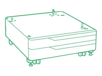 Lexmark - Medienfach / Zuführung - 1000 Blätter in 2 Schubladen (Trays) - für Lexmark C9235, CS921, CS923, CX920, CX921, CX922, CX923, XC9225, XC9235, XC9245, XC9255