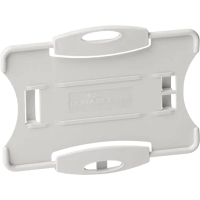 DURABLE Ausweishalter ECO 87 x 54 mm (B x H) Kunststoff, 80 % recycelt grau 10 St./Pack. DURABLE Ausweishalter ECO 87 x 54 mm (B x H) Kunststoff, 80 % recycelt grau 10 St./Pack.