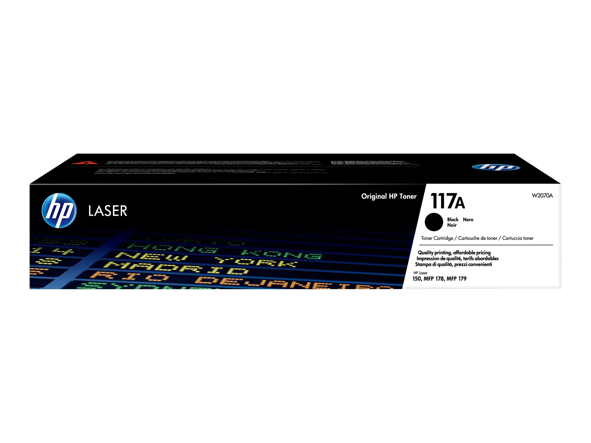 HP 117A - Schwarz - Original - Tonerpatrone (W2070A) - für Color Laser 150a, 150nw, MFP 178nw, MFP 178nwg, MFP 179fnw, MFP 179fwg HP 117A - Schwarz - Original - Tonerpatrone (W2070A) - für Color Laser 150a, 150nw, MFP 178nw, MFP 178nwg, MFP 179fnw, MFP 179fwg
