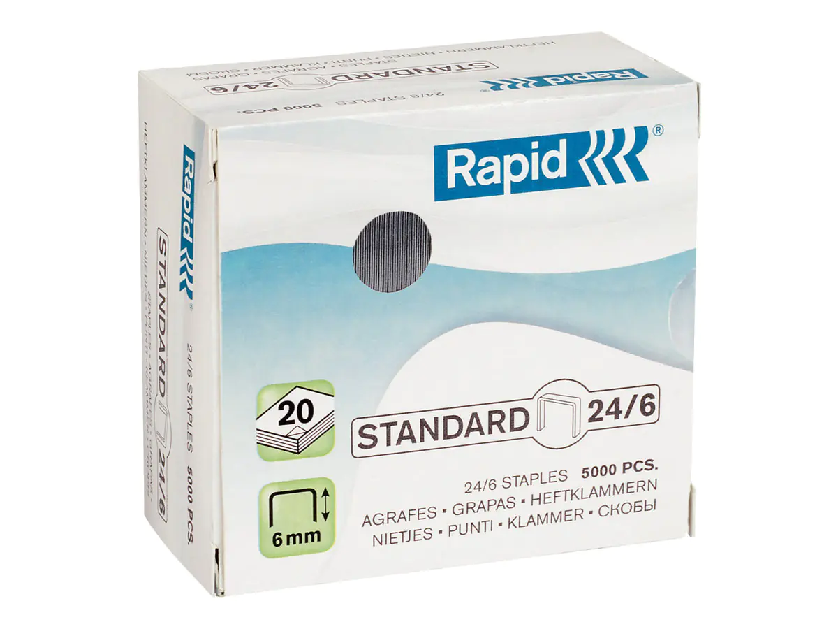 Rapid Standard - Heftklammern - 24/6 - 6 mm 24859800