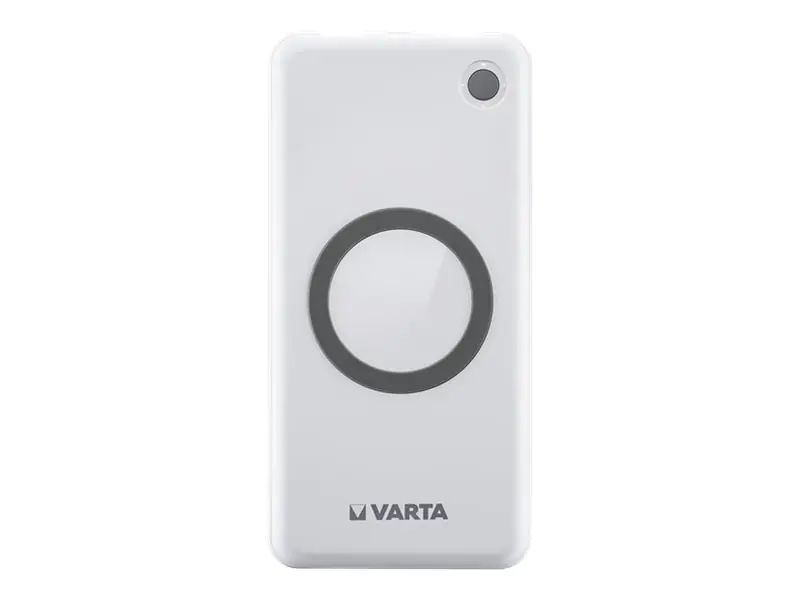 Varta Induktives Ladepad / Powerbank - Li-Pol - 10000 mAh - 18 Watt - 3 A - QC 3.0, PD - 3 Ausgabeanschlussstellen (USB, USB-C) 57913 101 111
