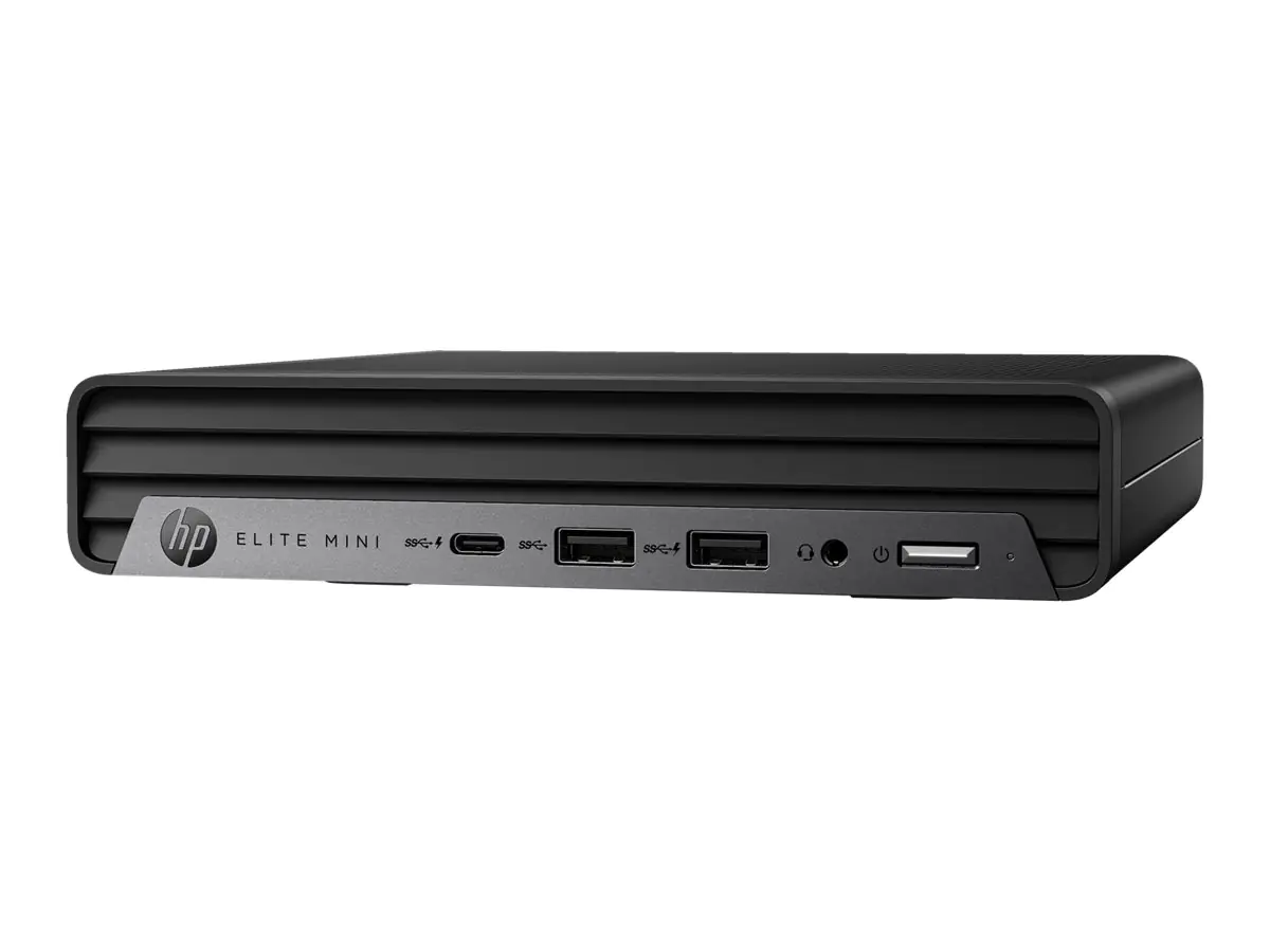 HP Elite 600 G9 - Mini - Core i5 12500T / 2 GHz - vPro - RAM 16 GB - SSD 256 GB - NVMe - UHD Graphics 770 - 1GbE, Wi-Fi 6E, Bluetooth 5.3 - WLAN: 802.11a/b/g/n/ac/ax (Wi-Fi 6E) 828Z0AT#ABD