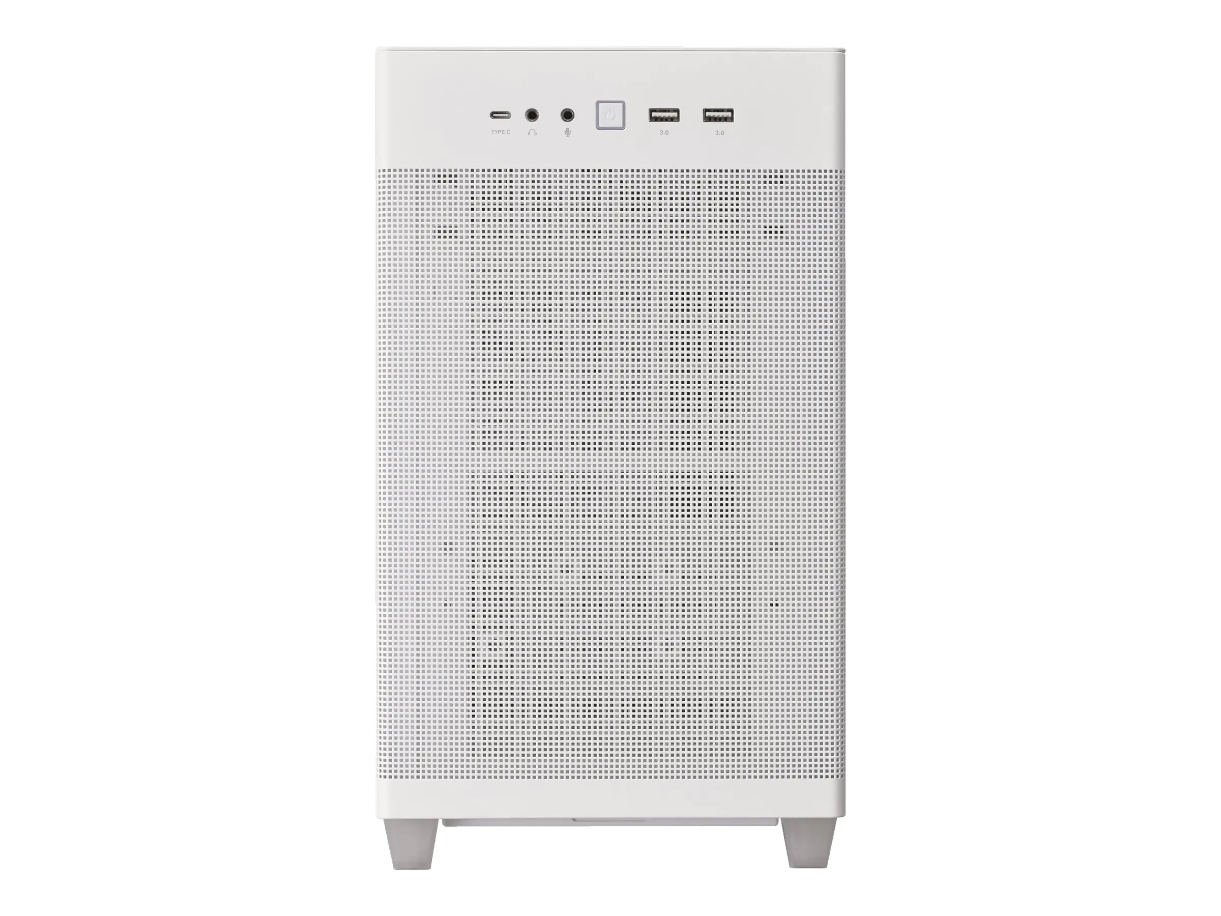 ASUS Prime AP201 - Kleiner Turm - micro ATX - Seitenteil mit Fenster (gehärtetes Glas) 90DC00G3-B39010