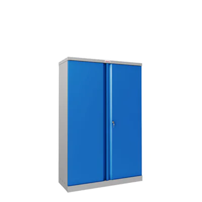 Phoenix Flügeltürenschrank 915 x 1.400 x 370 mm (B x H x T) 3 Fachböden Stahl, pulverbeschichtet Farbe der Front: rot Farbe des Korpus: grau Phoenix Flügeltürenschrank 915 x 1.400 x 370 mm (B x H x T) 3 Fachböden Stahl, pulverbeschichtet Farbe der Front: rot Farbe des Korpus: grau