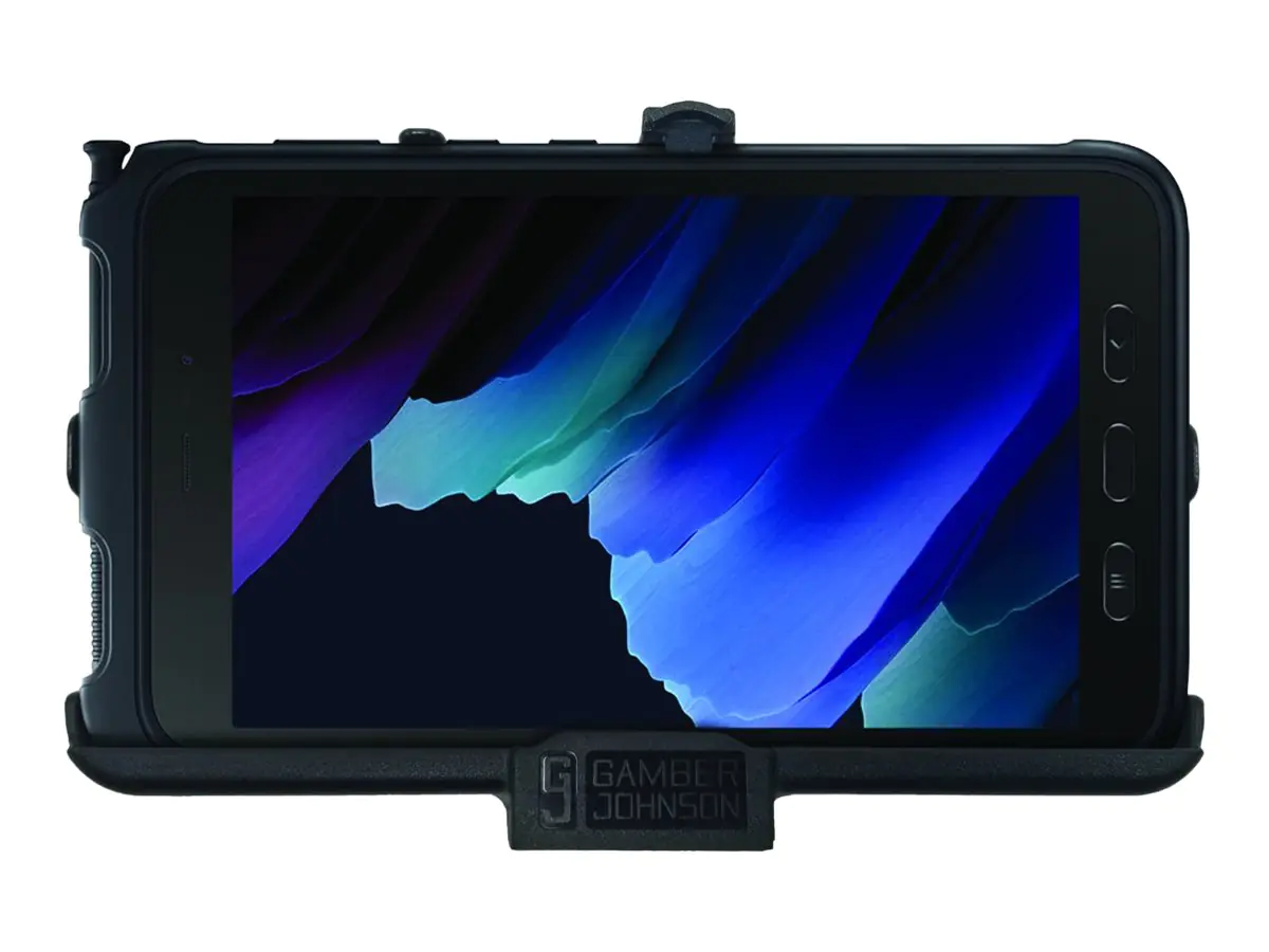 Gamber-Johnson - Kfz-Ladeschale + Kfz-Netzteil - 3 A (24 pin USB-C) - für Samsung Galaxy Tab Active2, Tab Active3
