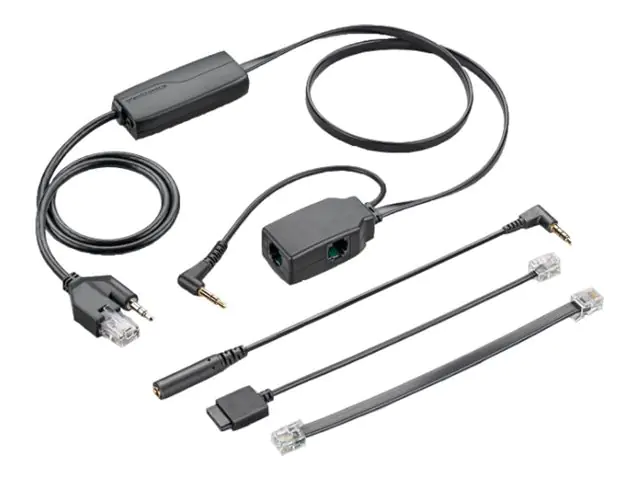 Poly APA-24 - Elektronischer Hook-Switch Adapter für Tischtelefon - TAA-konform - für Poly APA-24