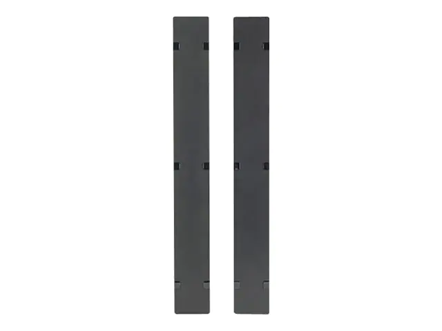 APC Rack-Kabelführungskonsolen-Abdeckung - Schwarz - 48U - TAA-konform (Packung mit 2) AR7589