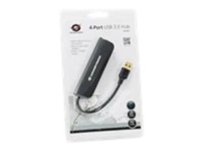 Conceptronic C4PUSB3 - Hub - 4 x SuperSpeed USB 3.0 - Desktop