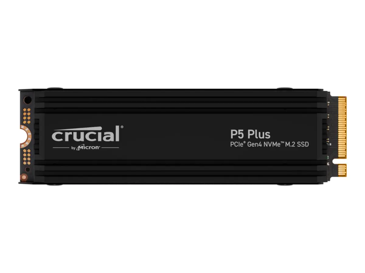 Crucial P5 Plus - SSD - verschlüsselt - 2 TB - intern - M.2 2280 - PCIe 4.0 x4 (NVMe) - TCG Opal Encryption 2.0