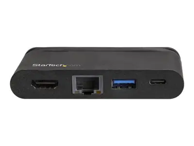 StarTech USB C Multiport Adapter mit HDMI - 4K - Mac / Windows - 1xA + 1xC - 100W PD 3.0 - GbE - Dockingstation - USB-C - 1GbE