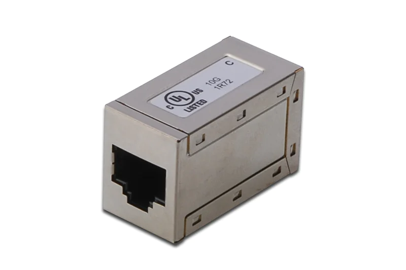 Digitus - Netzwerkkoppler - RJ-45 (W) zu RJ-45 (W) - abgeschirmt - CAT 6 Digitus - Netzwerkkoppler - RJ-45 (W) zu RJ-45 (W) - abgeschirmt - CAT 6