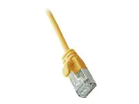 Roline Green - Patch-Kabel - RJ-45 (M) zu RJ-45 (M) - 1.5 m - U/FTP - CAT 6a - halogenfrei, geformt, ohne Haken, verseilt - Gelb