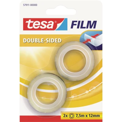 tesa Klebefilm 57911-00000 Doppelseitig 7,5mx12mm 2 St./Pack. tesa Klebefilm 57911-00000 Doppelseitig 7,5mx12mm 2 St./Pack.