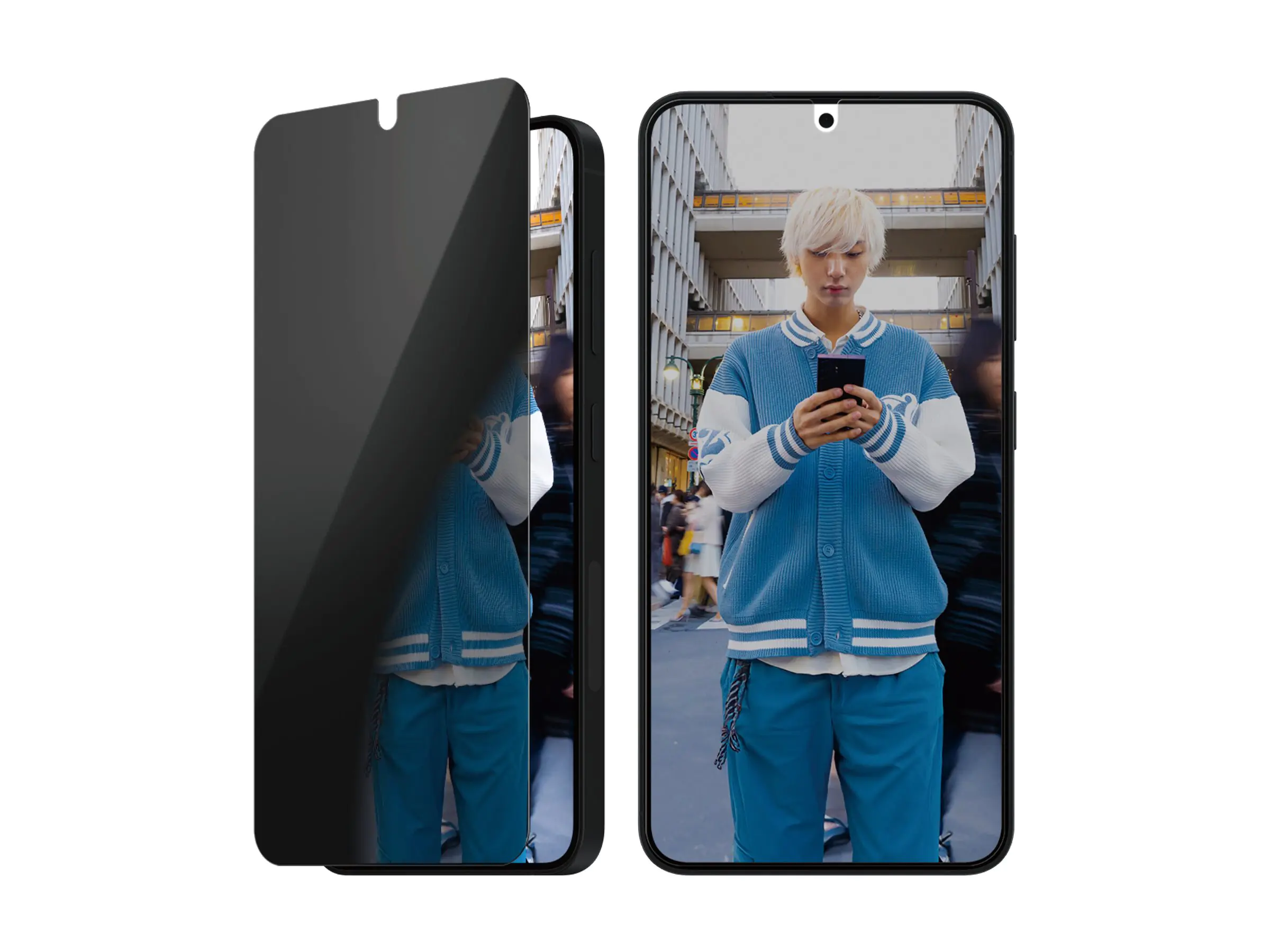 PanzerGlass Privacy - Bildschirmschutz für Handy - PGRPUWFG38388
