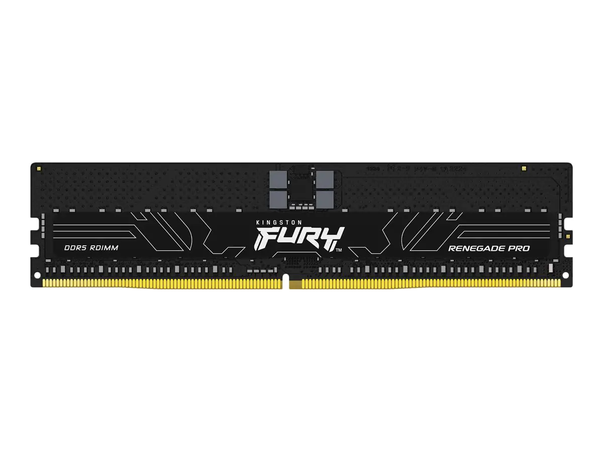 Kingston FURY Renegade Pro - DDR5 - Modul - 16 GB - DIMM 288-PIN - 5600 MHz / PC5-44800 - CL36 - 1.25 V - registriert - on-die ECC - Schwarz