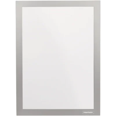 magnetoplan® Magnetrahmen magnetofix DIN A4 Polypropylen silber 2 St./Pack.