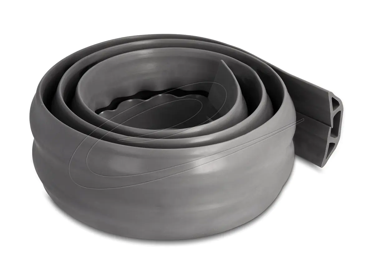 Delock Kabelkanal - flexibel, 70 x 13 mm - Boden montierbar