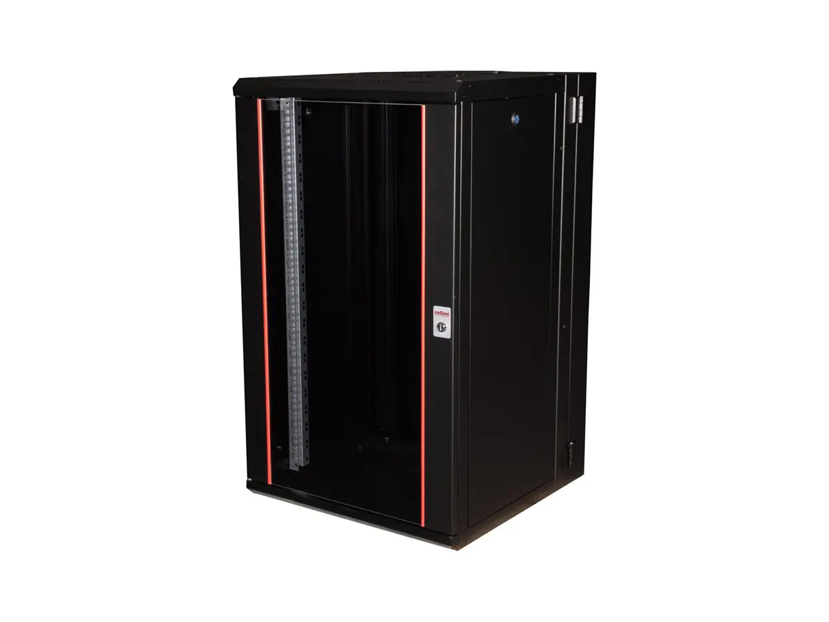 ROLINE Pro - Schrank Netzwerkschrank - zwei-teilig schwenkbar, 600 x 600 mm (B x T) 26.21.0184