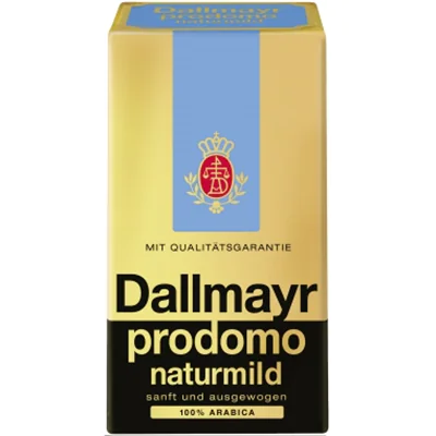 Dallmayr Kaffee prodomo naturmild 039000000 gemahlen 500g Dallmayr Kaffee prodomo naturmild 039000000 gemahlen 500g