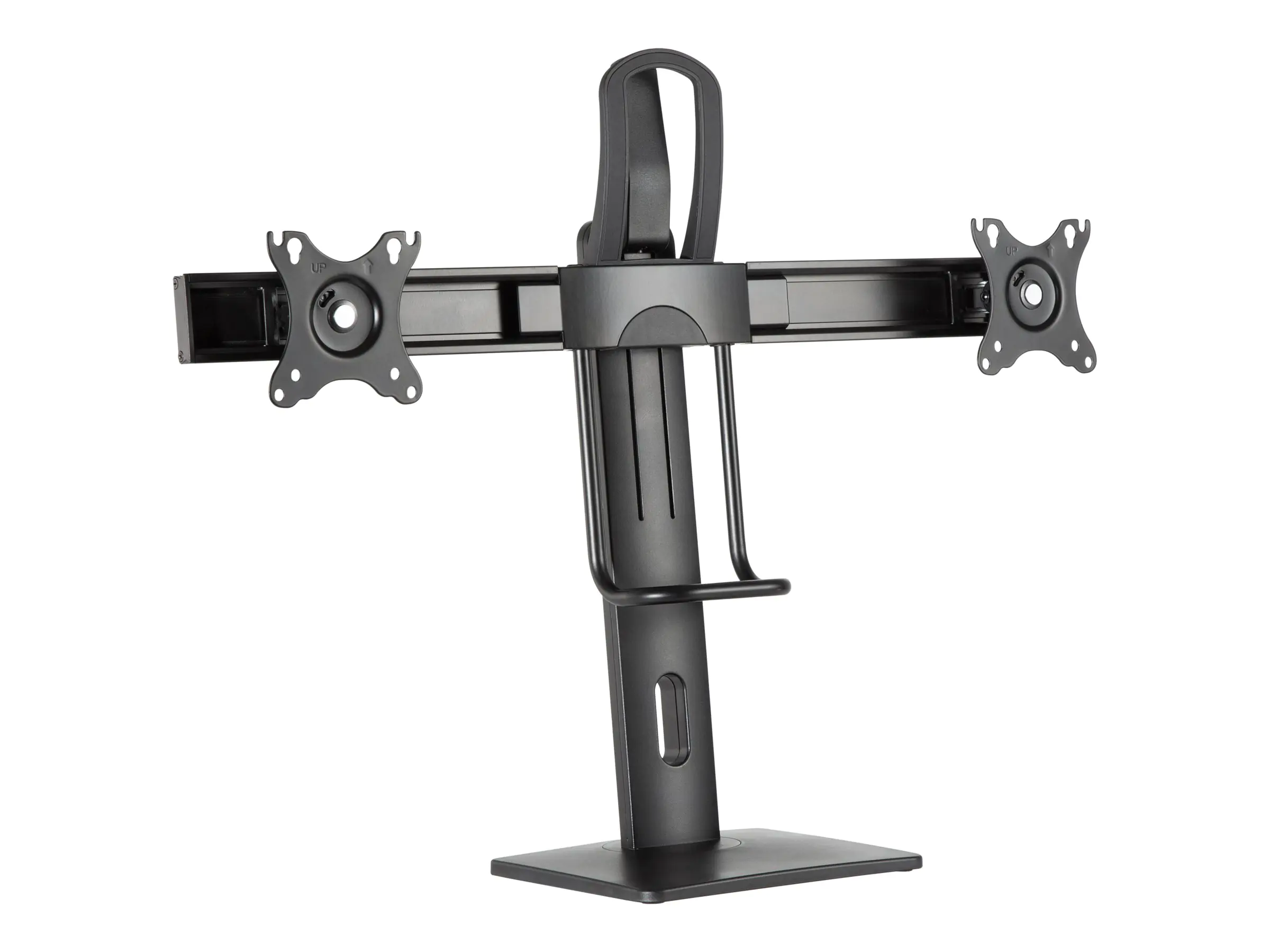 Gembird MS-D2-01 - Befestigungskit (2 VESA -Adapter, Bodenplatte, Standgehäuse,