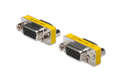 ASSMANN - VGA-Kabel - HD-15 (VGA) (W) zu HD-15 (VGA) (W) - Daumenschrauben