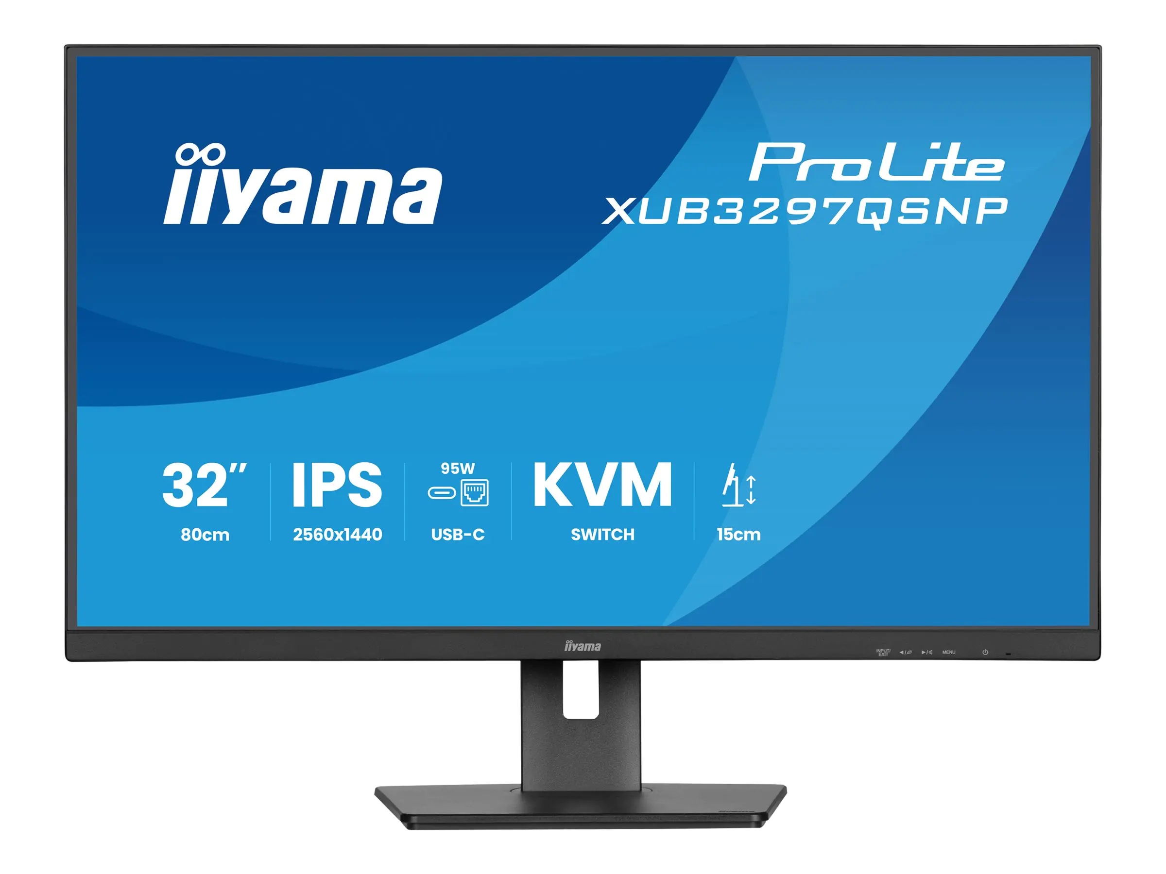 Iiyama 32 W LCD Business QHD IPS USB-C Dock