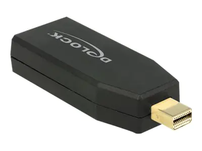 Delock Video- / Audio-Adapter mini DisplayPort HDMI 65583 Schwarz