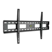 Eaton Tripp Lite Series Display TV LCD Wall Monitor Mount Fixed 45" to 85" TVs / EA / Flat-Screens - Klammer - Niedrigprofilmontage - für LCD-Display - Stahl - Schwarz - Bildschirmgröße: 114.3-215.9 cm (45"-85") - Wandmontage