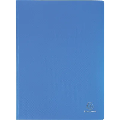 Exacompta Sichtmappe 8822E A4 PP 20Hüllen hellblau Exacompta Sichtmappe 8822E A4 PP 20Hüllen hellblau