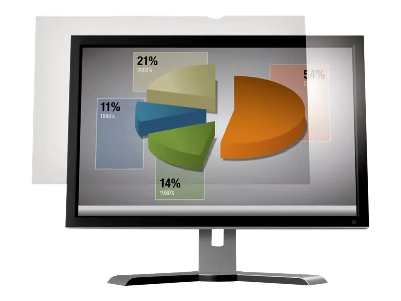 3M Blendschutzfilter für 23" Breitbild-Monitor - Filter für Bildschirmanzeige - 58.4 cm (LCD) (23" (LCD)) - klar