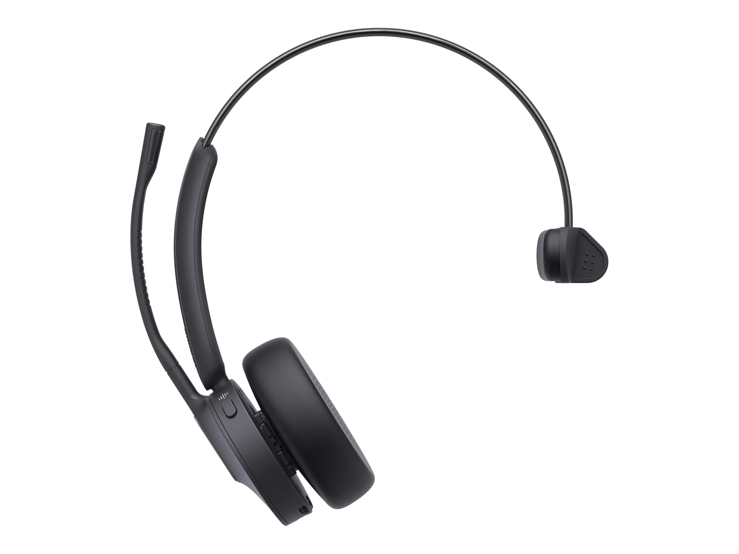 Yealink BH70 Mono - Headset - On-Ear - Bluetooth - kabellos - Adapter USB-A via Bluetooth - Schwarz - UC-zertifiziert