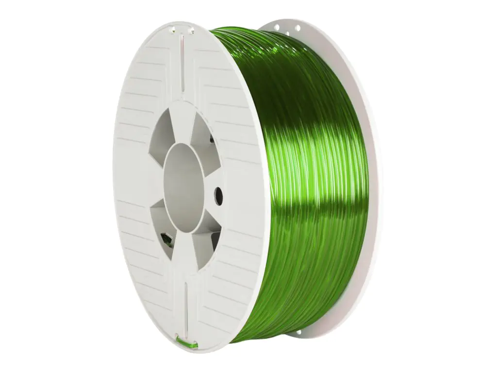 Verbatim - Durchsichtig grün - 1 kg - PTEG-Filament (3D) Verbatim - Durchsichtig grün - 1 kg - PTEG-Filament (3D)