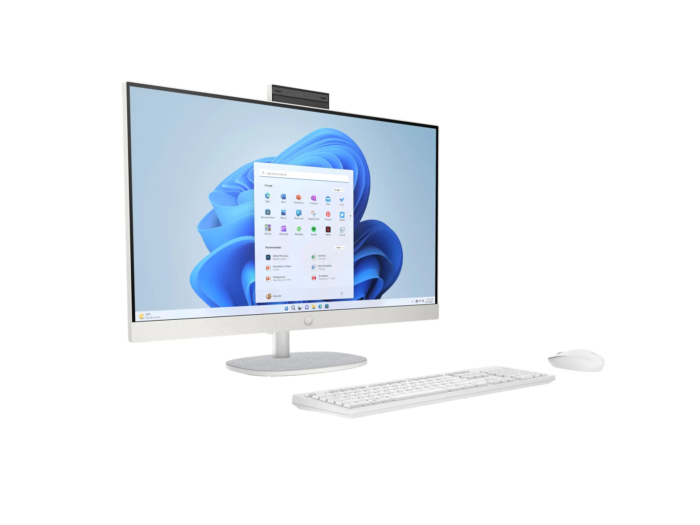 HP 27-cr0475ng - All-in-One (Komplettlösung) - Core i7 1355U - RAM 16 GB - SSD 1 TB - NVMe - Inte
