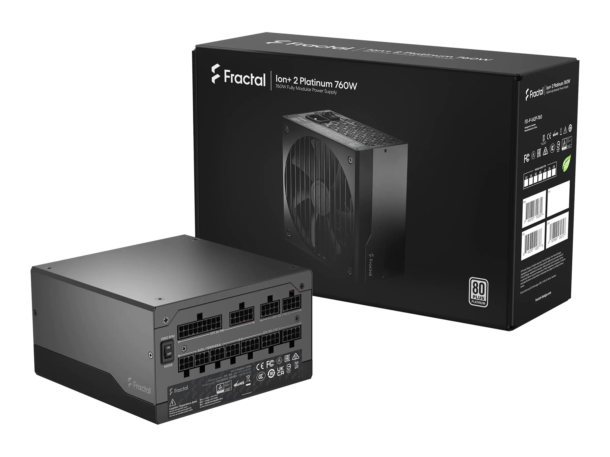 Fractal Design Ion+ 2 Platinum - Netzteil (intern) FD-P-IA2P-760-EU