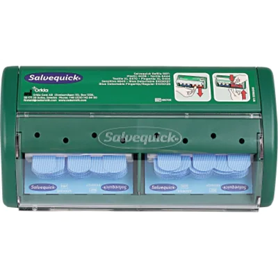 Salvequick Pflasterspender 1009072 detektierbar +2x35Pflaster Salvequick Pflasterspender 1009072 detektierbar +2x35Pflaster