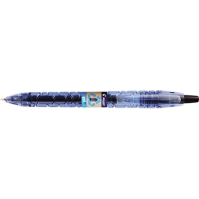 PILOT PEN Pilot B2P, Schwarz, Transparent, Schwarz, Kunststoff, 0,7 mm, 0,39 mm, 10 Stück(e) 2719701