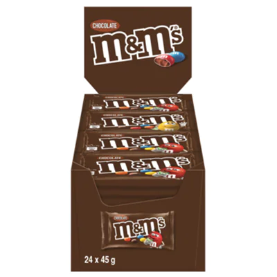 M&M'S® Schokolade Chocolate 24 x 45 g/Pack. M&M'S® Schokolade Chocolate 24 x 45 g/Pack.