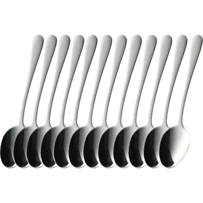 Esmeyer® Kaffeelöffel Sylvia Mehrweg 13,7cm Edelstahl 18/0, polier silber 12 St./Pack.