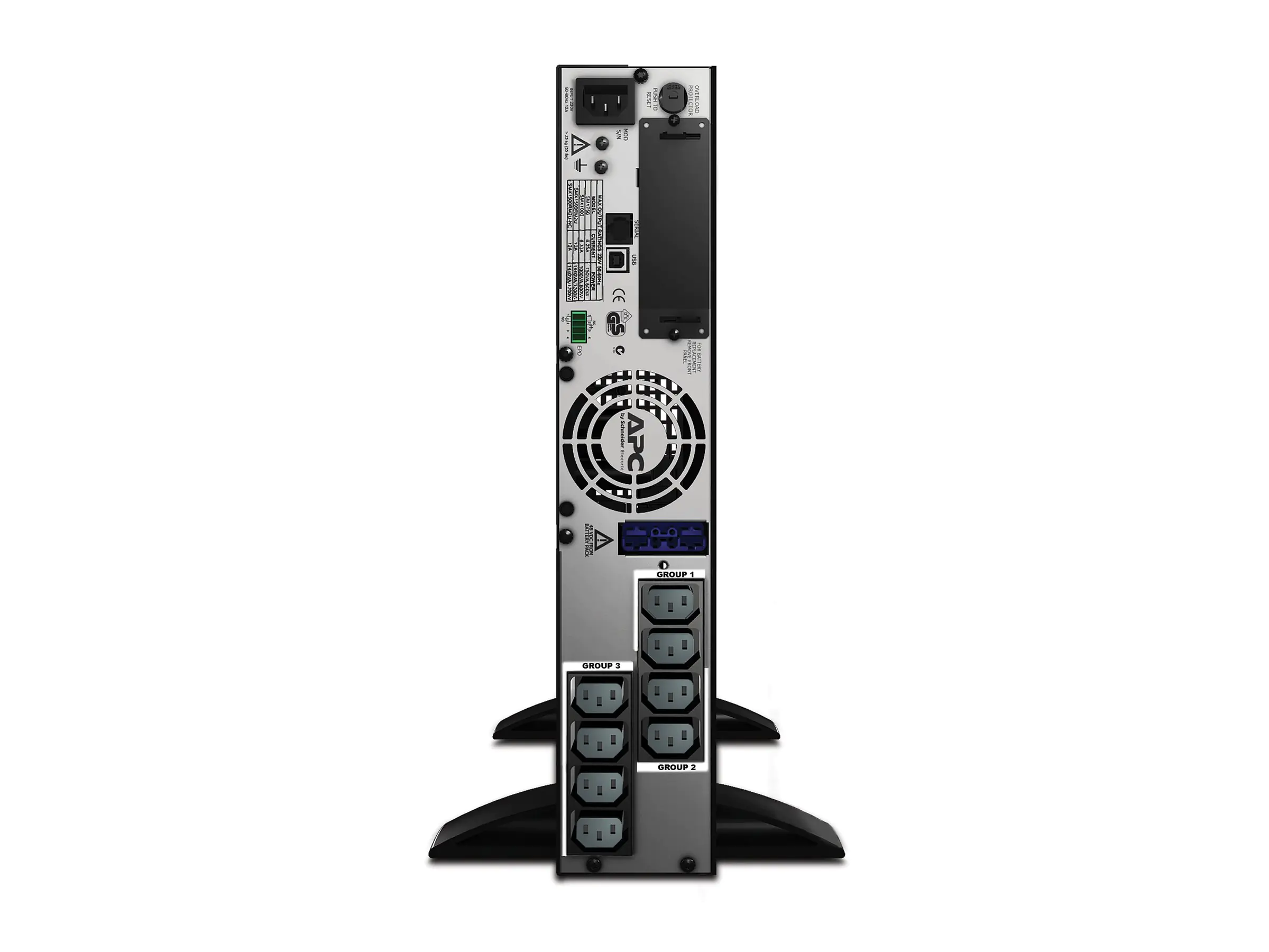 APC Smart-UPS X 1500 Rack/Tower LCD - USV (Rack - einbaufähig) SMX1500RMI2U