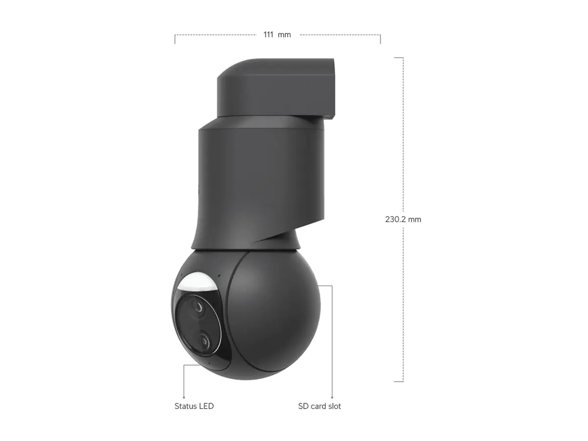 Ubiquiti UniFi G6 - Netzwerk-Überwachungskamera - PTZ - Drehplattform - wetterfest - Farbe