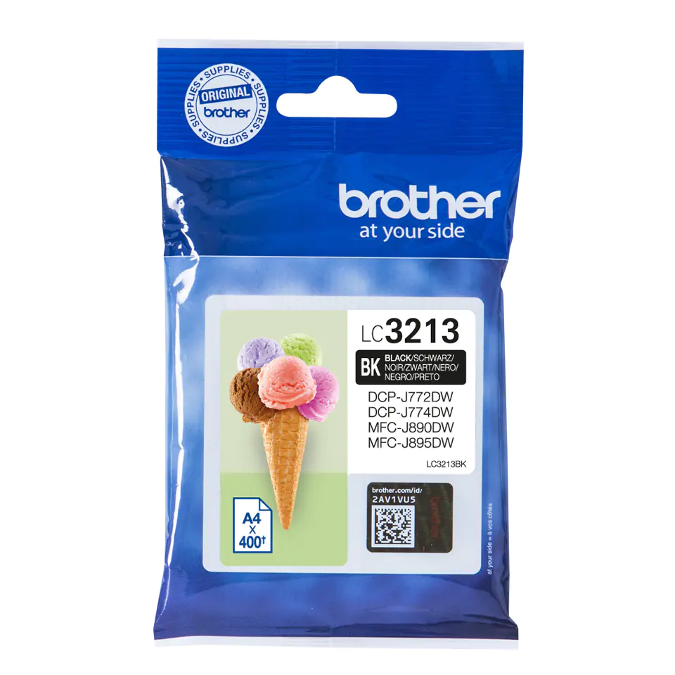Brother LC3213BK - Schwarz - Original - Tintenpatrone - für Brother DCP-J572, DCP-J772, DCP-J774, MFC-J890, MFC-J895 Brother LC3213BK - Schwarz - Original - Tintenpatrone - für Brother DCP-J572, DCP-J772, DCP-J774, MFC-J890, MFC-J895