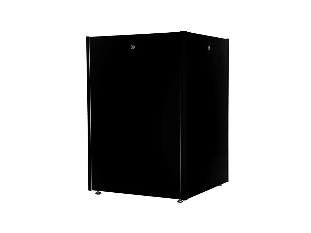 ROTRONIC-SECOMP Roline Basic - Schrank Netzwerkschrank - Glas Tür - Jet Black, RAL 9005 -
