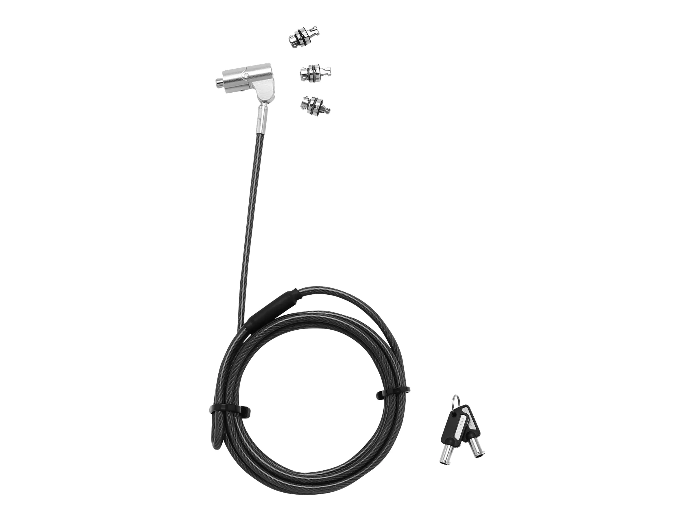 Dicota - Sicherheitskabelschloss - Anthrazit - 2 m