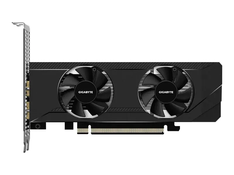Gigabyte Radeon RX 6400 D6 LOW PROFILE 4G - Grafikkarten - Radeon RX 6400 - 4 GB GDDR6 - PCIe 4.0 Low-Profile - DisplayPort, HDMI