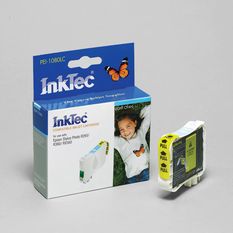 InkTec Tinte kompatibel zu Epson C13T080540 T0805 Hell Cyan 220 Seiten