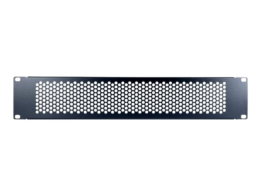 Inter-Tech PINHOLE APERTURE - Blindplatte - RAL 9005 - 2U - 48.3 cm (19") 88887319