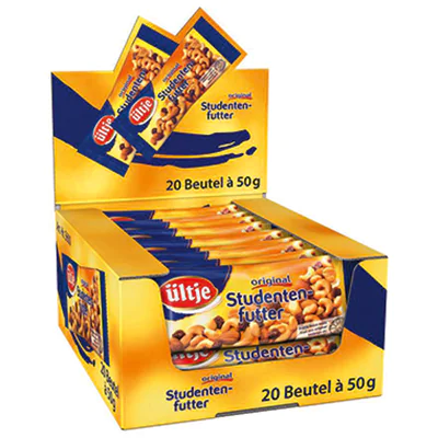 ültje Studentenfutter 761815 50g 20 St./Pack. ültje Studentenfutter 761815 50g 20 St./Pack.