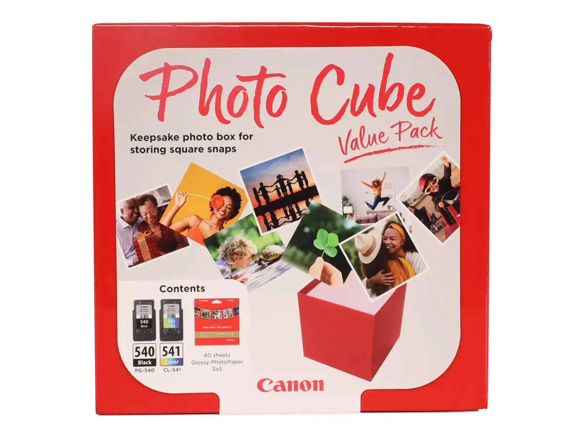 Canon PG-540/CL-541 Photo Value Pack - Glänzend - 0.27 mm - 2er-Pack - Farbe (Cyan, Magenta, Gelb) 5225B012