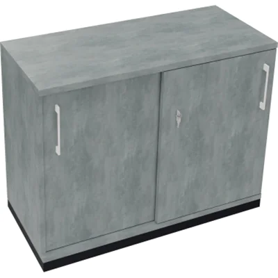 Schiebetürenschrank 2OH B1000xT442xH781mm an/Beton hell Schiebetürenschrank 2OH B1000xT442xH781mm an/Beton hell